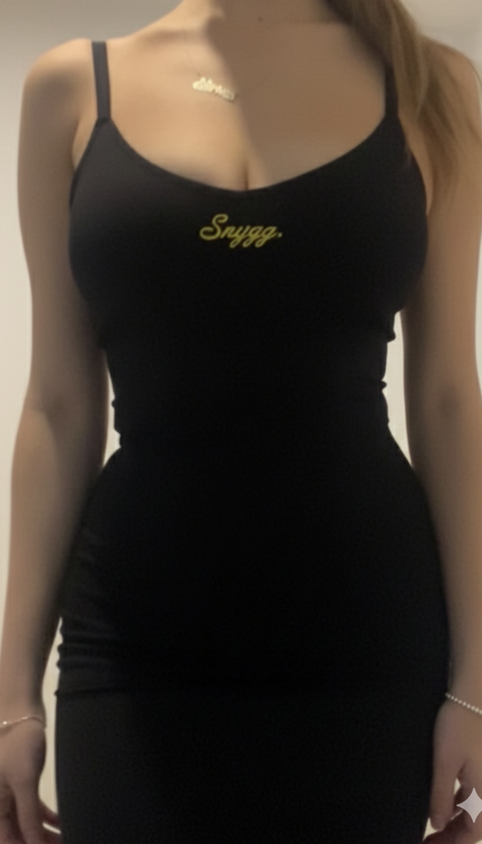 Snatched waist dress