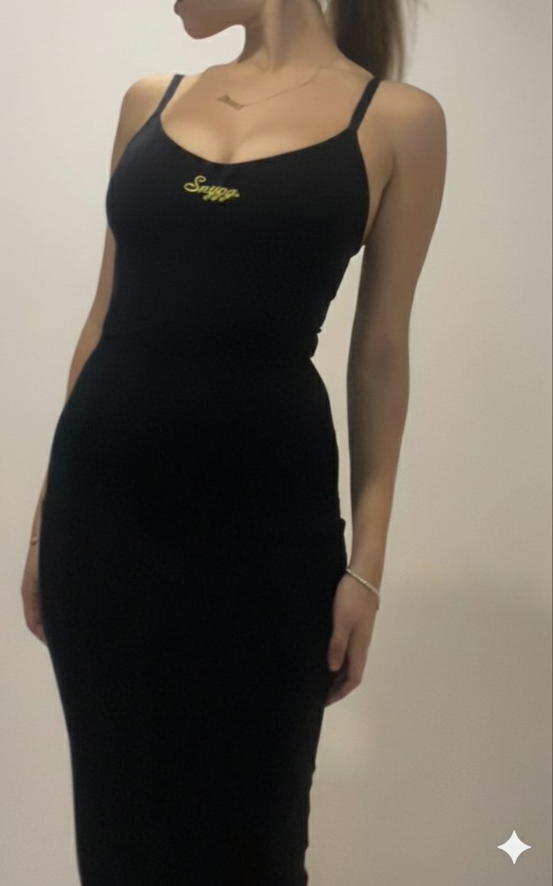 Snatched waist dress